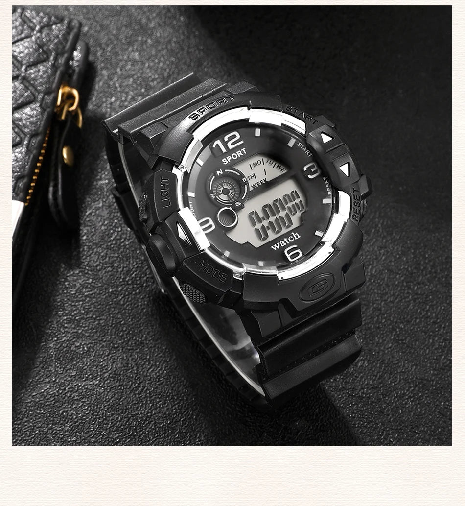 Luminous Men's Sport Watch - LED Digital Waterproof Watch
