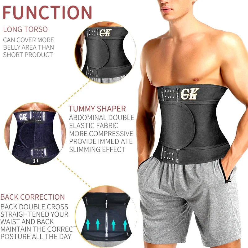 Men's Waist Trainer Belt