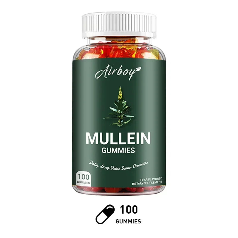 Mullein Gummies - Lung & Respiratory Health Support