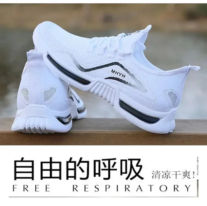 Men's Slip-On Sneakers – Breathable Walking Shoes