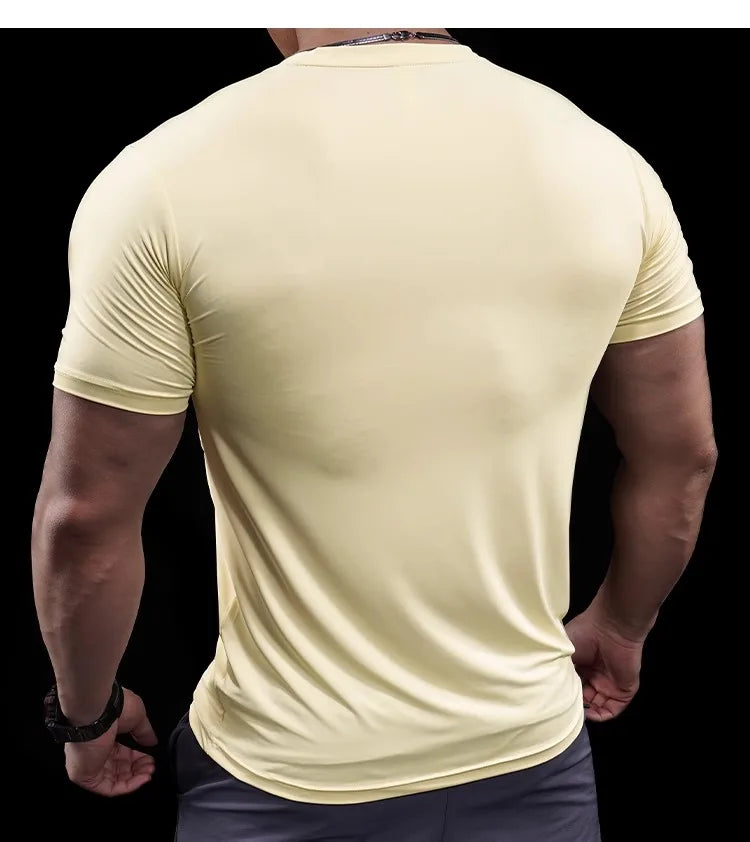 Men's Basketball Training T-Shirt - Quick-Dry Sports Top