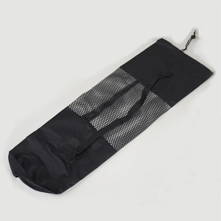 Yoga Mat Carry Bag with Mesh Pocket & Adjustable Strap