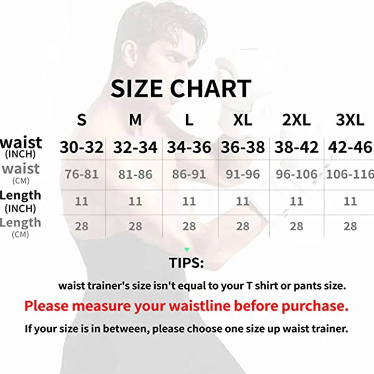 Men's Waist Trainer Trimmer - Tummy Control Shapewear