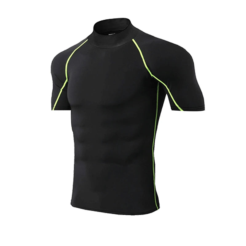 Men's Compression T-Shirt - Quick Dry Bodybuilding Top