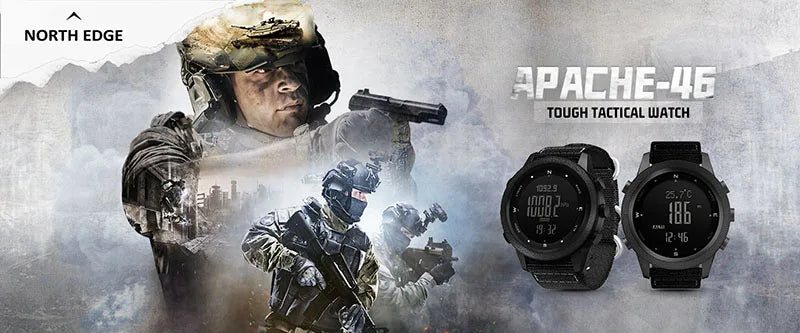 Adventure Pro Multi-Sport Watch - Waterproof with Altimeter & Compass