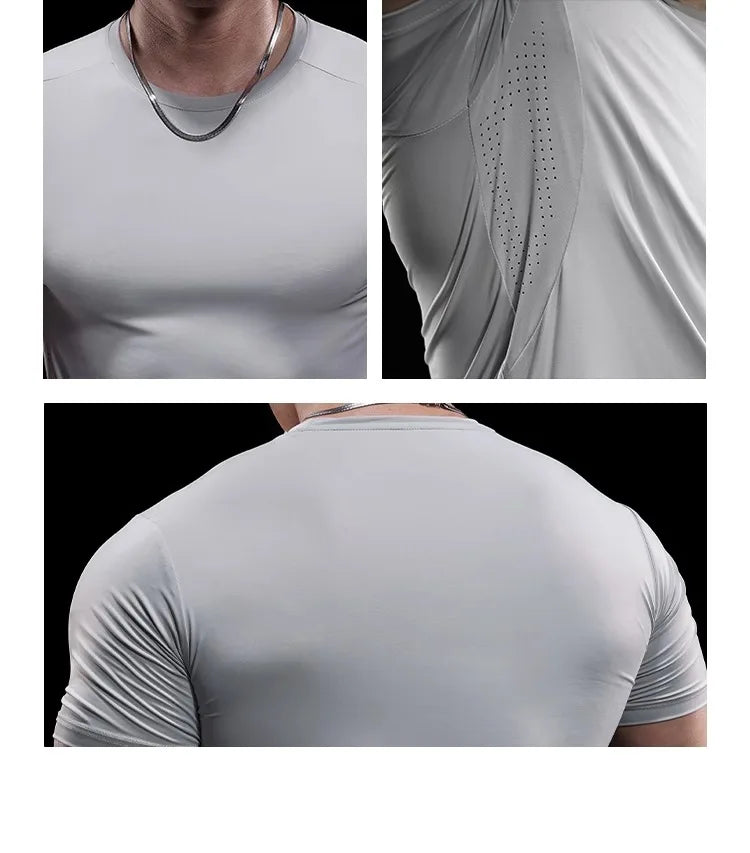Men's Basketball Training T-Shirt - Quick-Dry Sports Top
