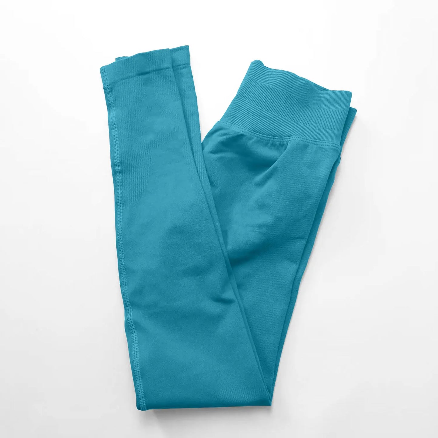 High-Impact Seamless Leggings - Scrunch Butt Design