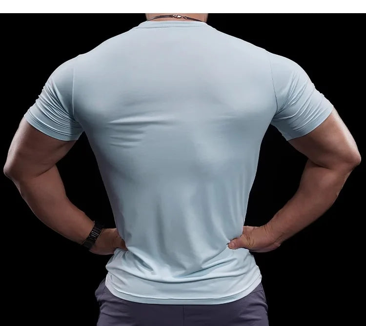 Men's Basketball Training T-Shirt - Quick-Dry Sports Top
