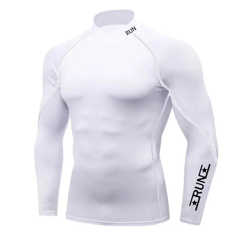 Men's Running Compression T-Shirt - Quick Dry Training Top
