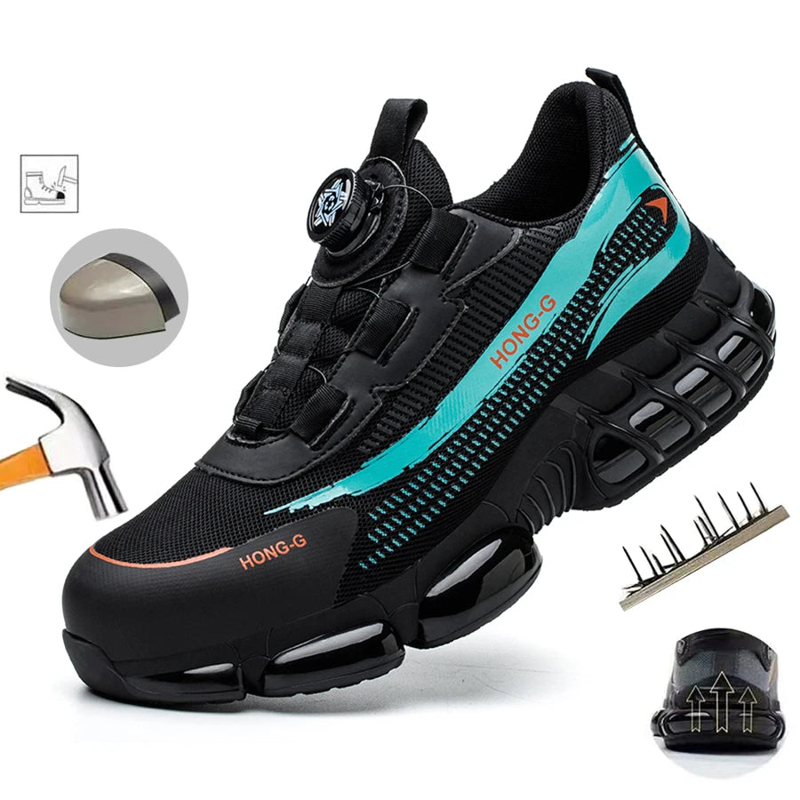 Indestructible Steel Toe Safety Shoes for Heavy-Duty Work