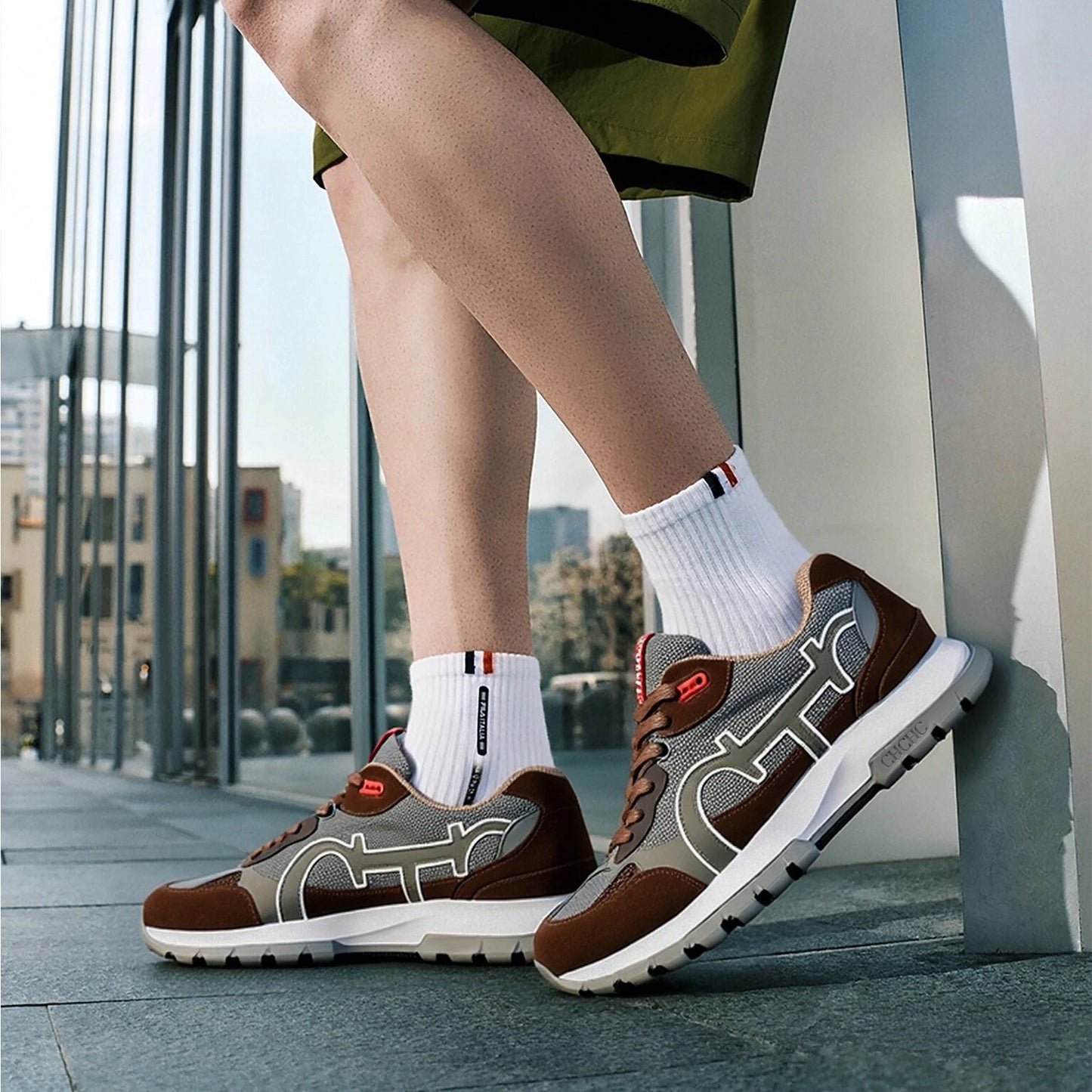 Men's Outdoor Walking Shoes – Breathable Everyday Sneakers