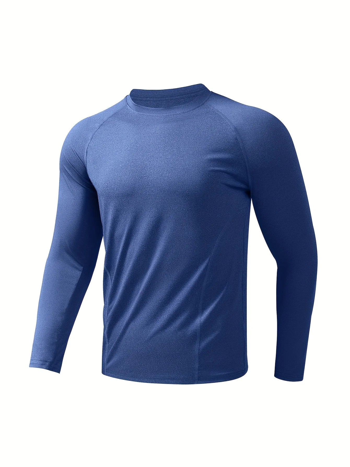 Men's Compression Long Sleeve Shirt - Quick Dry Fitness Training Top