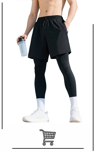 Men's Running Compression T-Shirt - Quick Dry Training Top