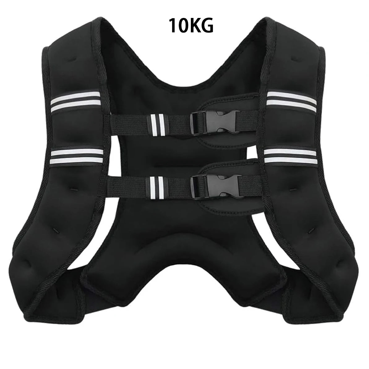 Weighted Vest - Reflective Stripes for Workout & Running