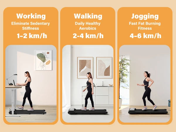 Home Treadmill 2.5HP – 300 lbs Walking & Running Machine