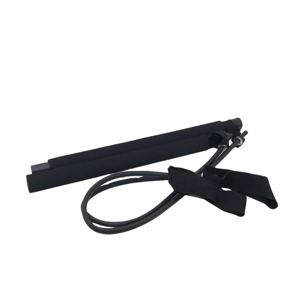 Pilates Stick - Adjustable Fitness Bar with Resistance Bands