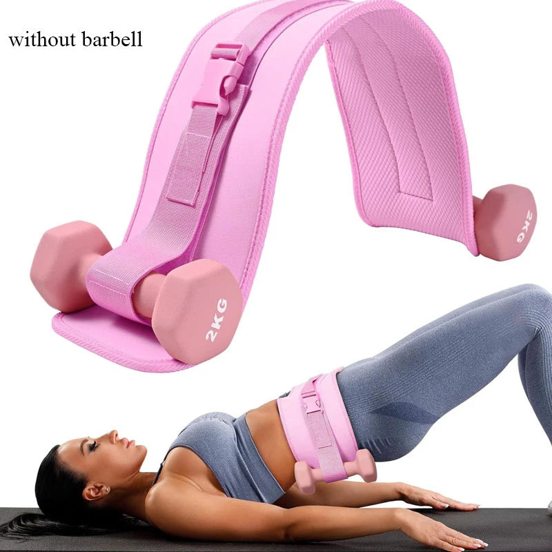 Hip Bridge Weight Belt - Adjustable Fitness Waist Training Belt
