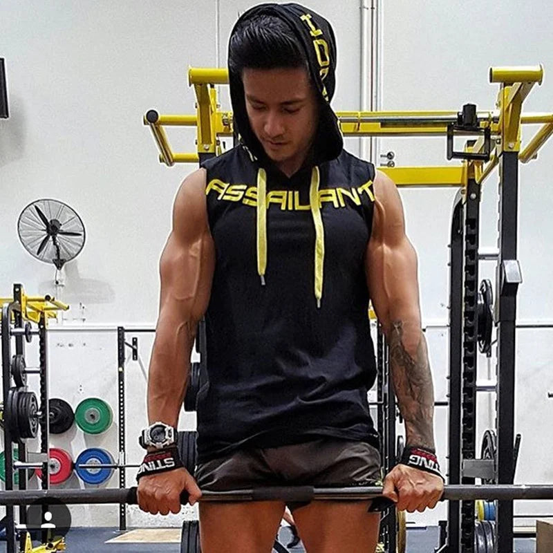 Men's Gym Tank Top - Sleeveless Bodybuilding Vest