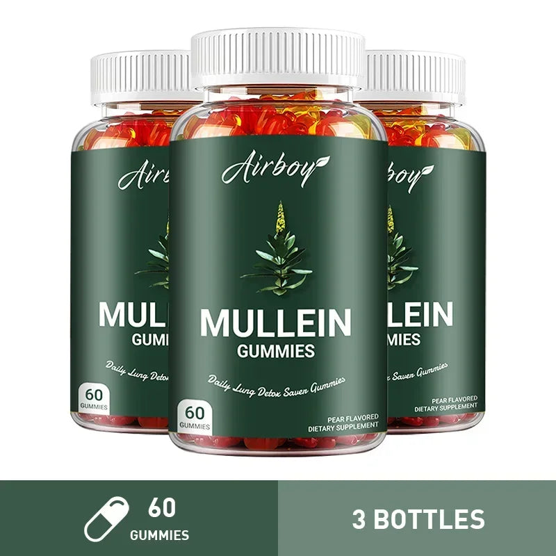 Mullein Gummies - Lung & Respiratory Health Support