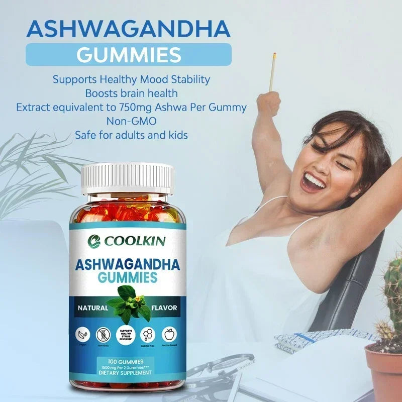 Ashwagandha Gummies - Stress Relief & Energy Support