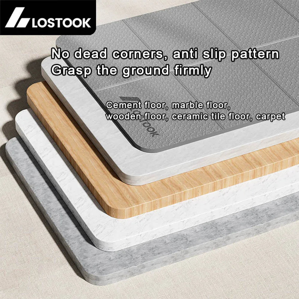 Foldable Travel Yoga Mat - 4mm TPE Easy Storage