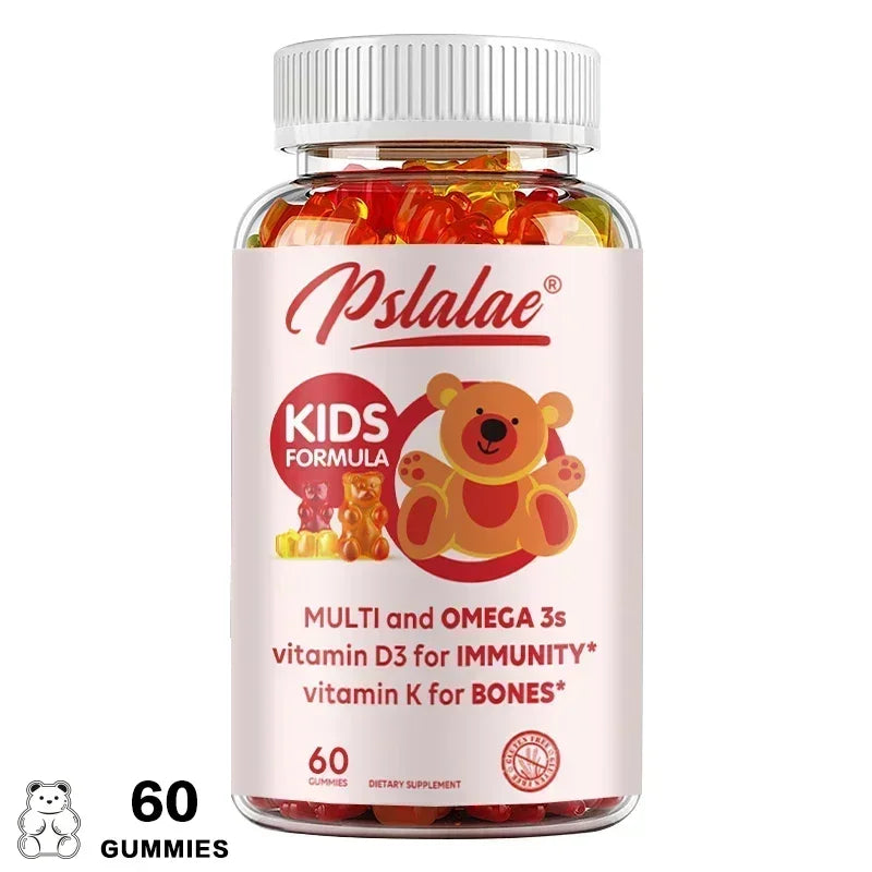 Kids' Daily Gummy Vitamins - 13 Essential Nutrients & Omega 3