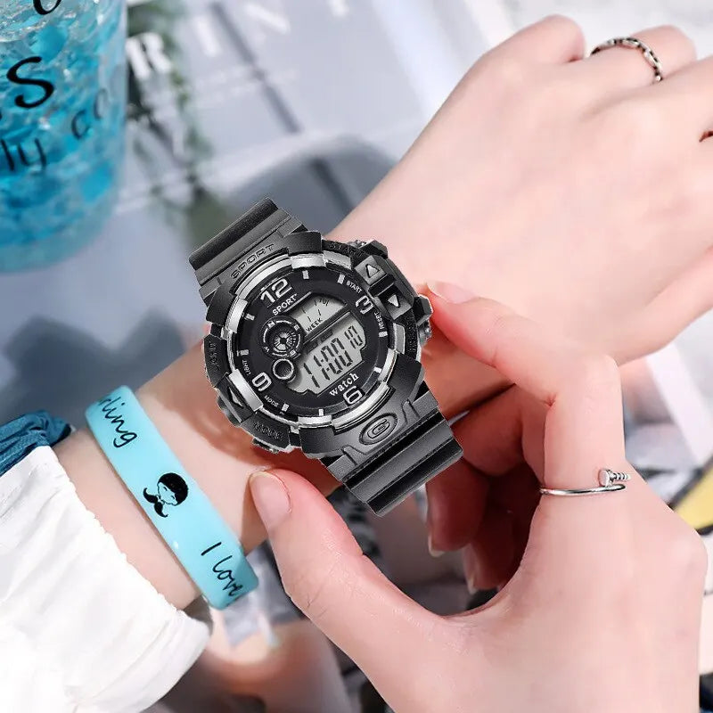 Luminous Men's Sport Watch - LED Digital Waterproof Watch