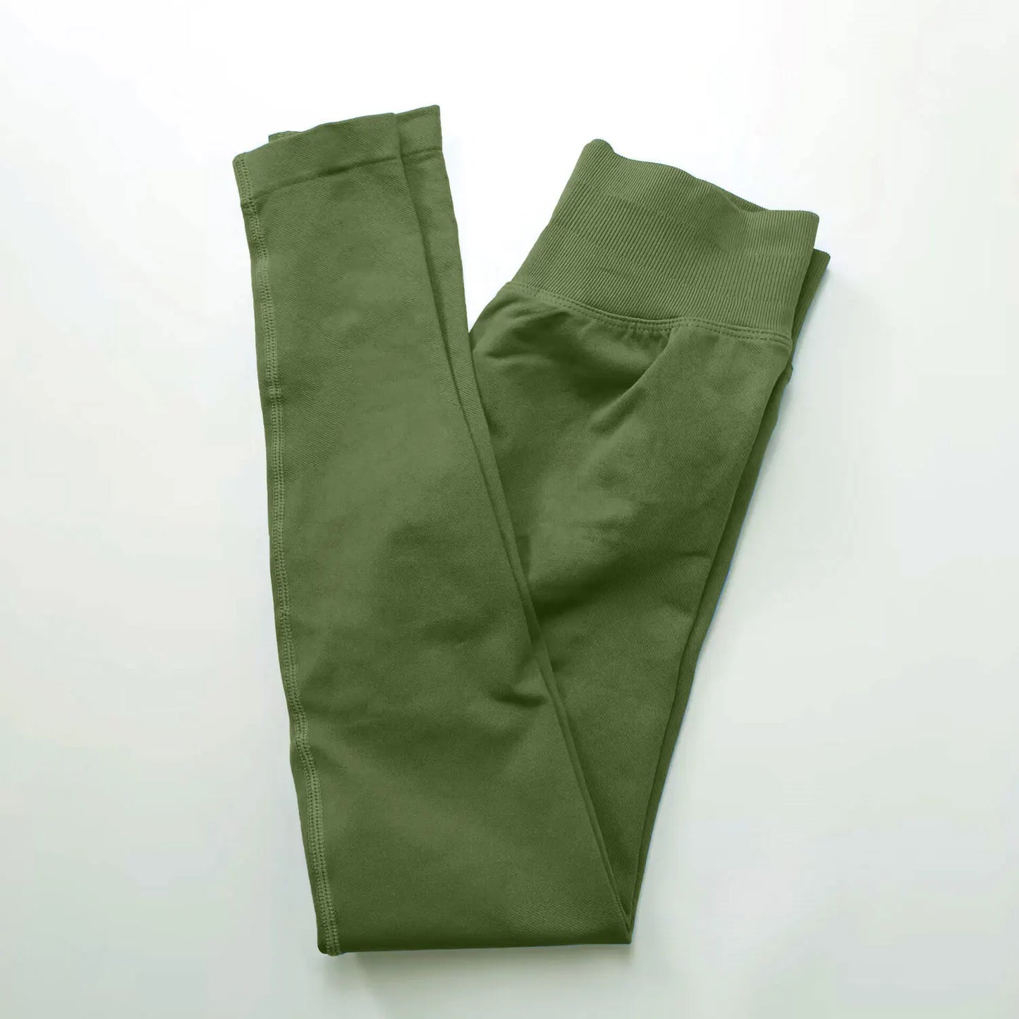 High-Impact Seamless Leggings - Scrunch Butt Design