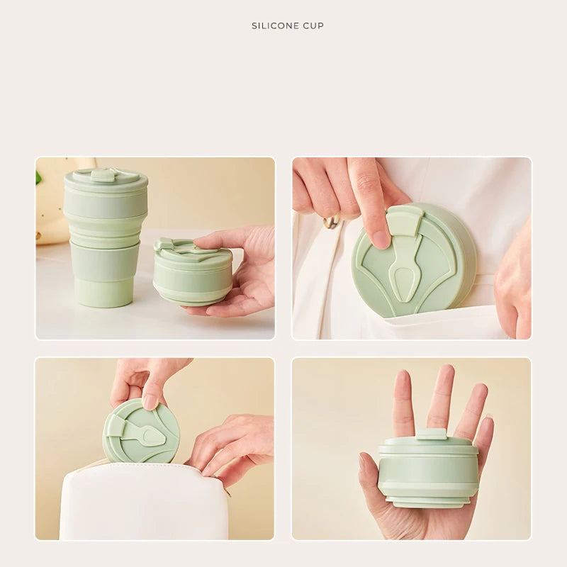 Collapsible Silicone Travel Cup