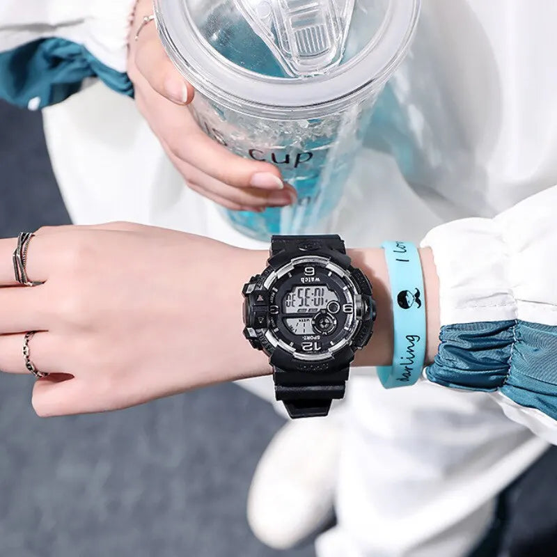 Luminous Men's Sport Watch - LED Digital Waterproof Watch