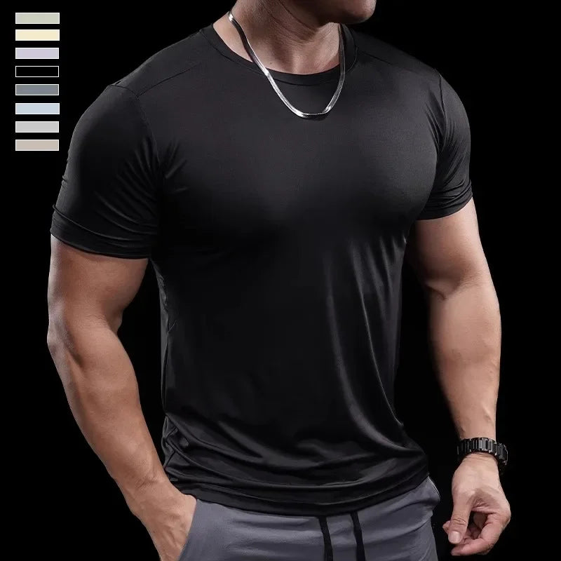Men's Basketball Training T-Shirt - Quick-Dry Sports Top