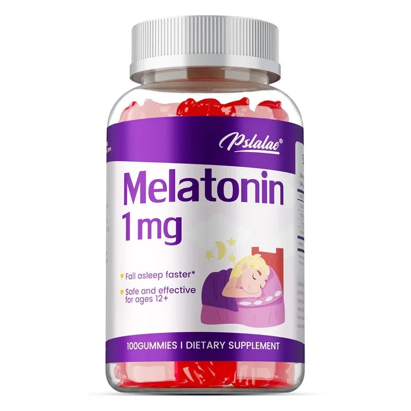 Melatonin Sleep Gummies - 1mg Stress Relief & Better Sleep