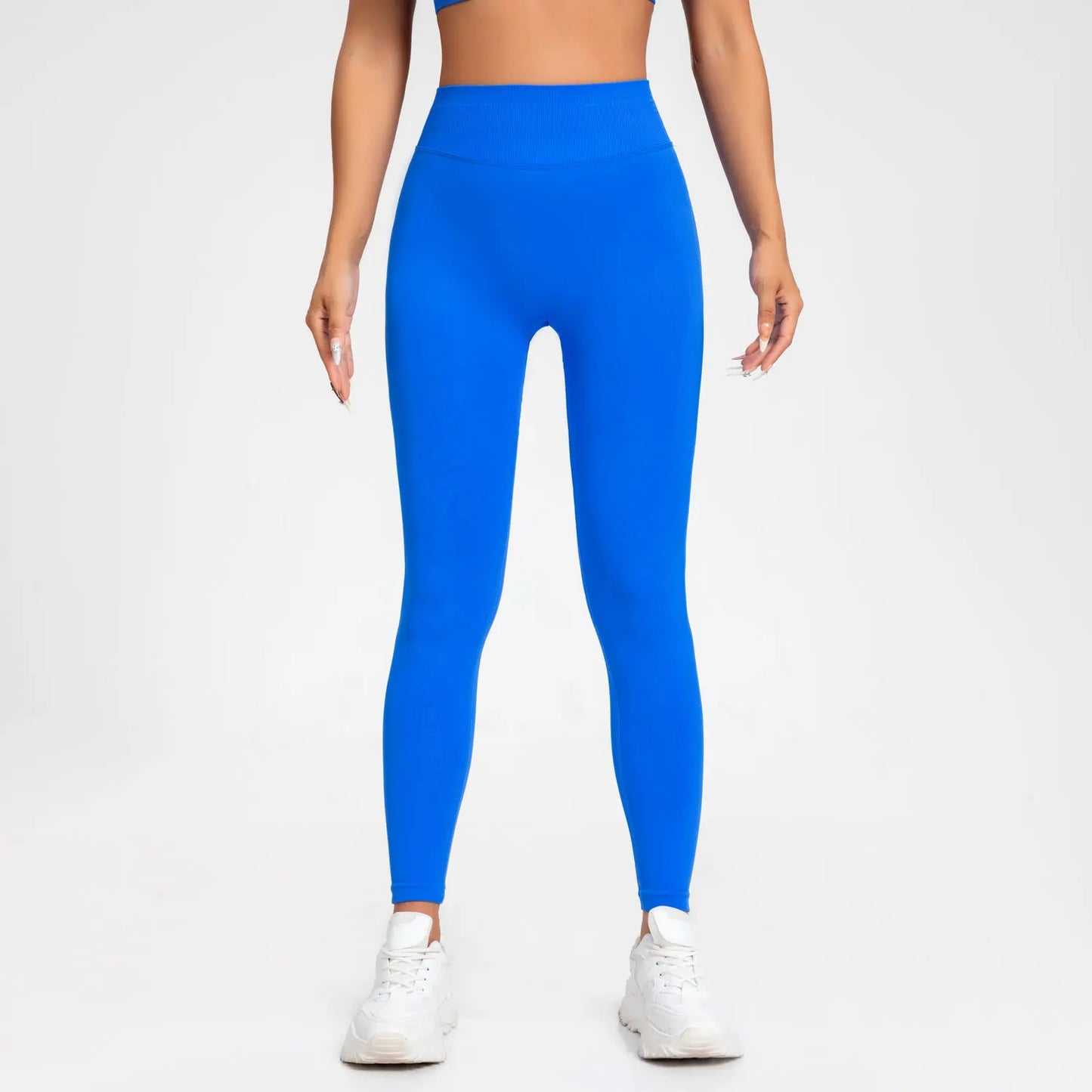 High-Impact Seamless Leggings - Scrunch Butt Design