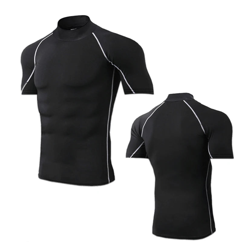 Men's Compression T-Shirt - Quick Dry Bodybuilding Top