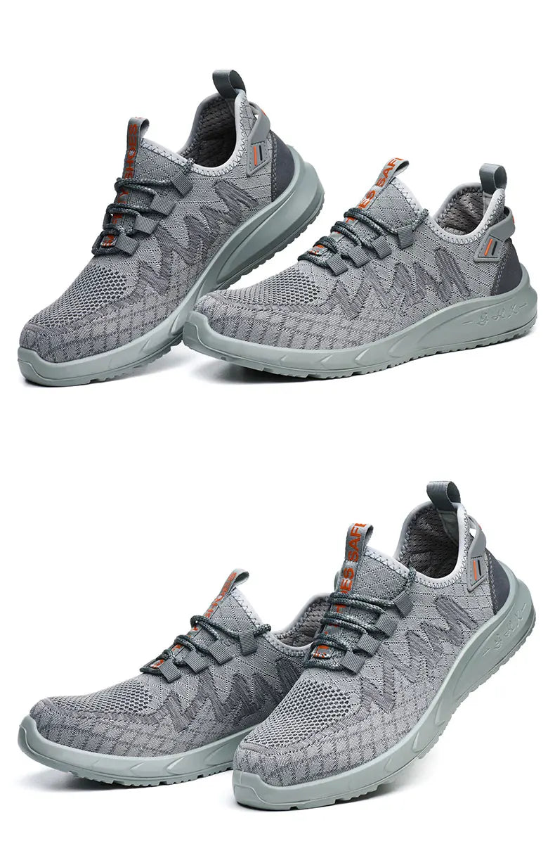 Steel Toe Work Shoes – Lightweight, Breathable Safety