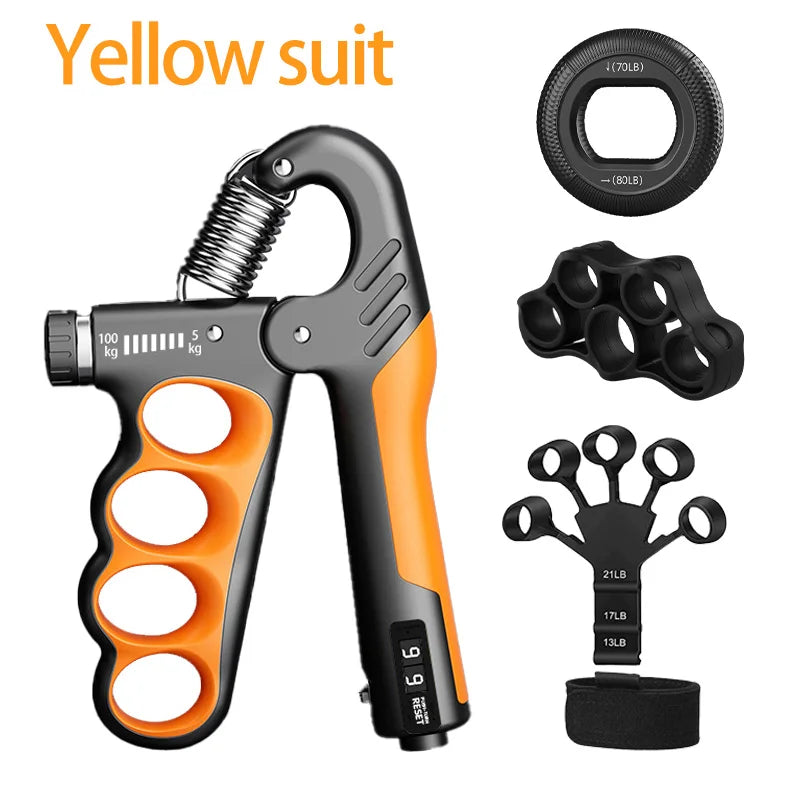 Adjustable Hand Grip Strengthener - 5-150 kg Wrist Exerciser
