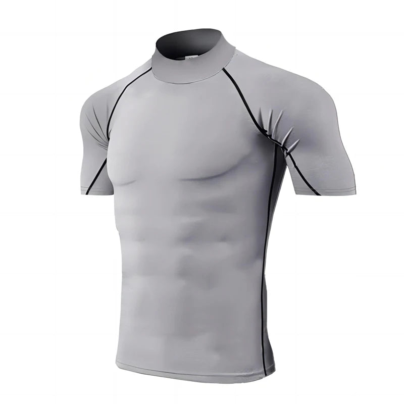 Men's Compression T-Shirt - Quick Dry Bodybuilding Top