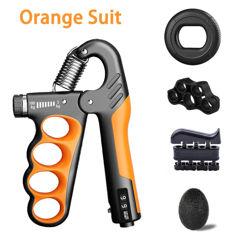 Adjustable Hand Grip Strengthener - 5-150 kg Wrist Exerciser