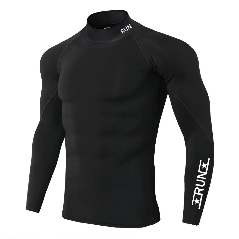 Men's Running Compression T-Shirt - Quick Dry Training Top