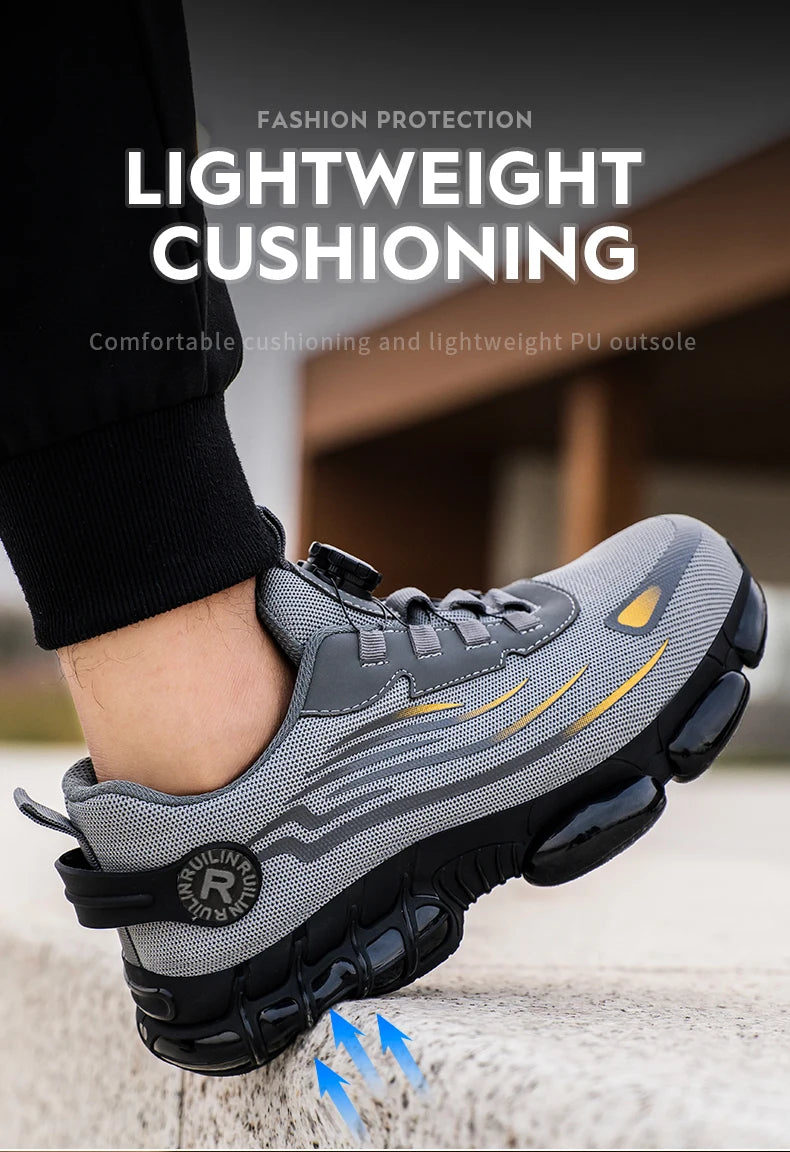 Indestructible Steel Toe Safety Shoes for Heavy-Duty Work