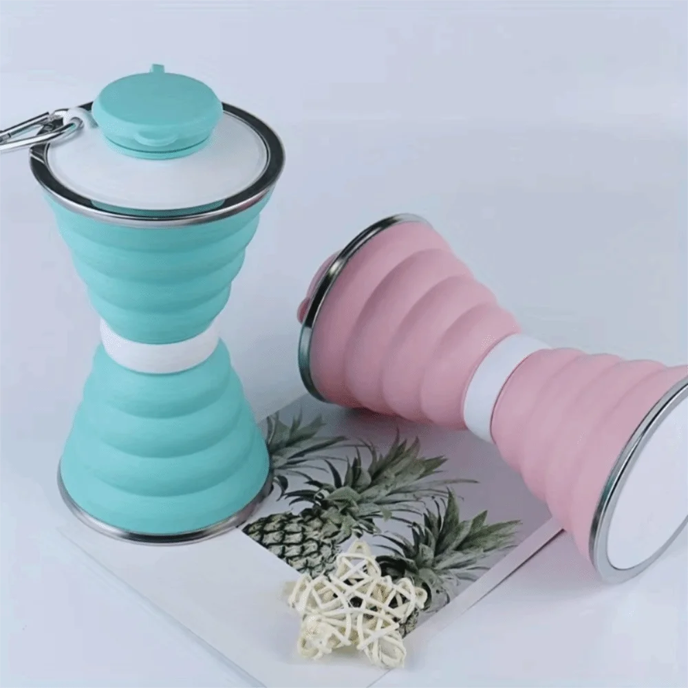 Collapsible Silicone Water Bottle - 500ml