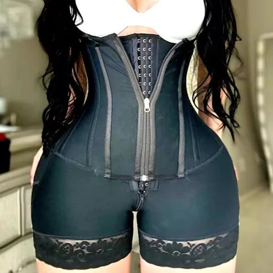 High Waist Body Shaper Shorts - Butt Lifting Tummy Control Shapewear for Women