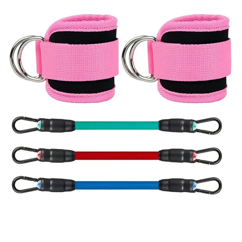 Ankle Resistance Bands Set for Glutes, Legs & Core Training