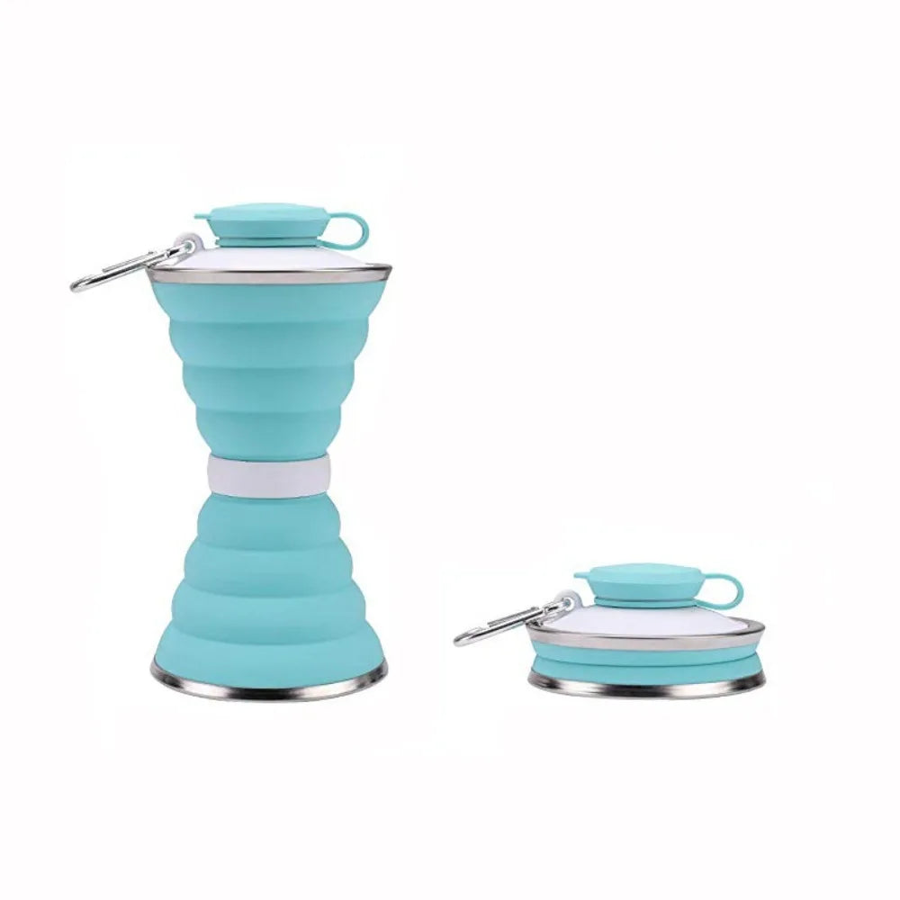 Collapsible Silicone Water Bottle - 500ml