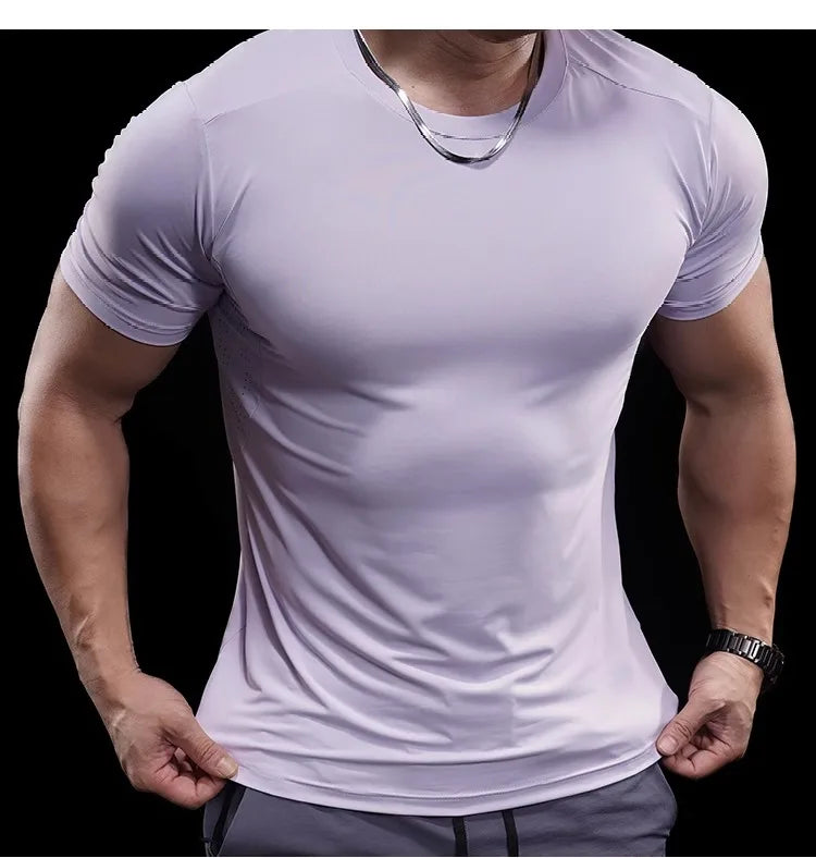 Men's Basketball Training T-Shirt - Quick-Dry Sports Top