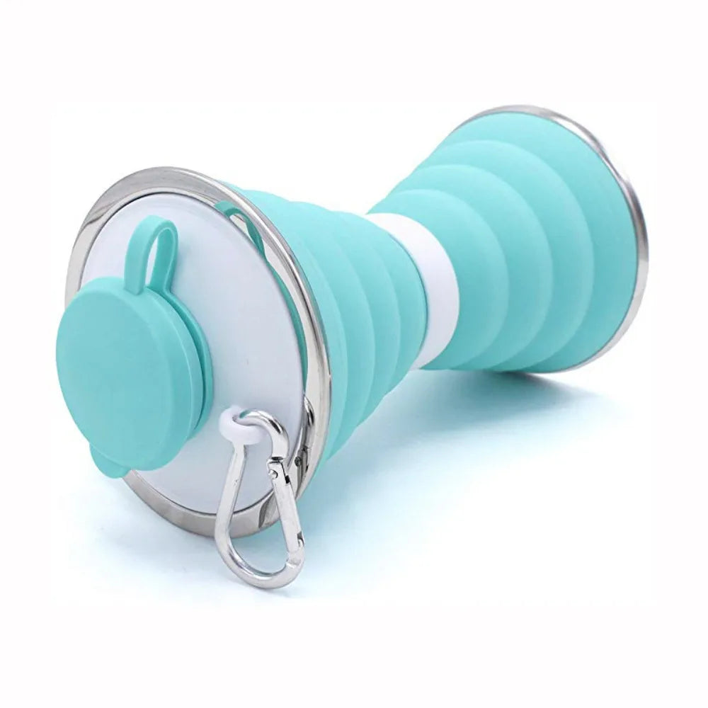 Collapsible Silicone Water Bottle - 500ml