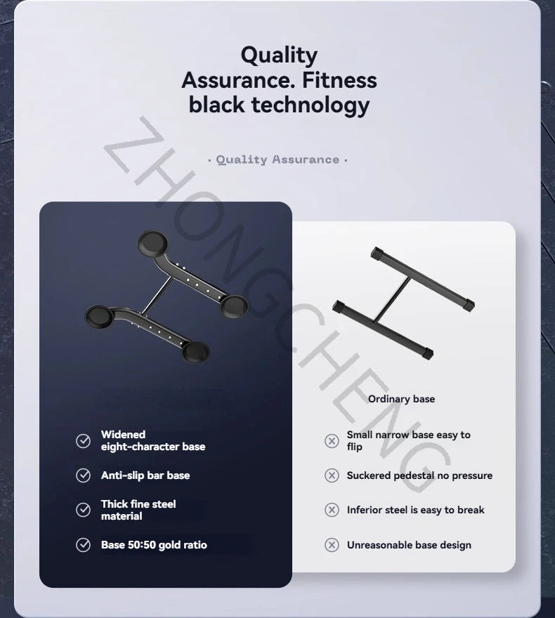 Indoor Pull-Up Bar - Floor-Standing Home Fitness Equipment