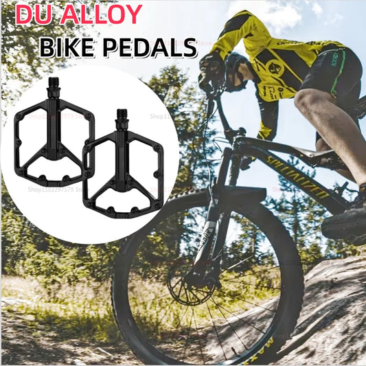 Bicycle pedal - Anti-slip - Double bearing - Lightweight cycling pedal - Suitable for road and mountain bike riding accessories