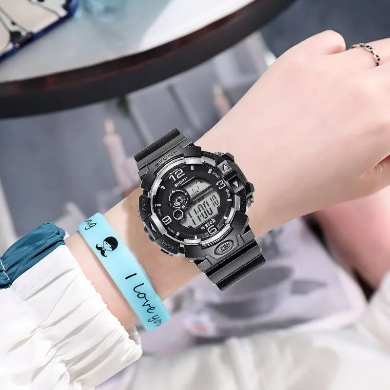 Luminous Men's Sport Watch - LED Digital Waterproof Watch