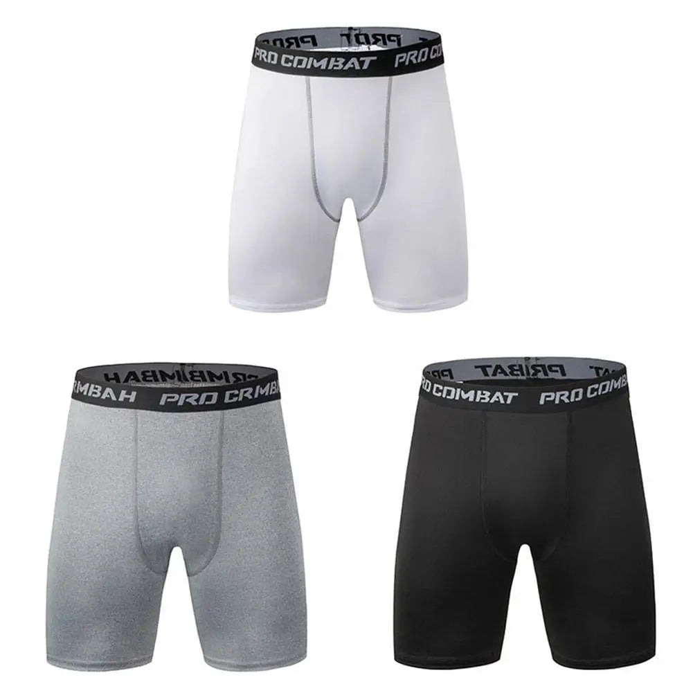 Men's Bodybuilding Shorts - Compression Tights Gym Shorts